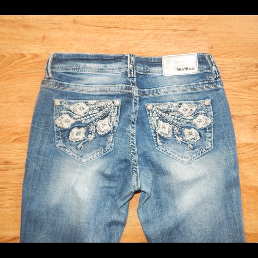 Grace in LA designer jeans sz 27